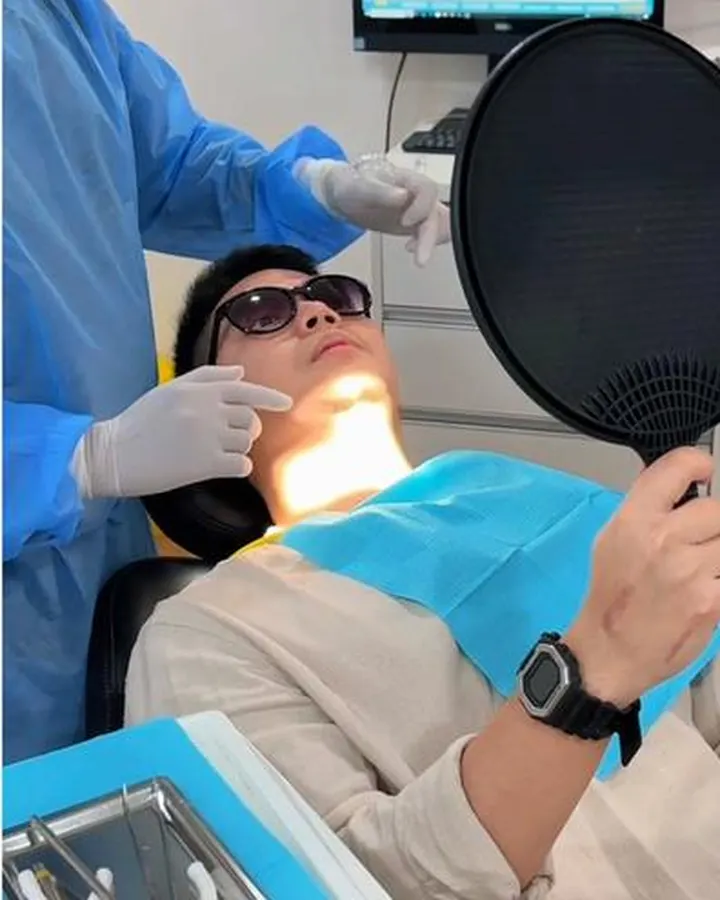 Patient in the dental chair at a Sebaris clinic